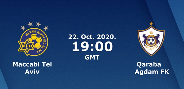 Soi kèo Maccabi Tel Aviv vs Qarabag, 23/10/2020 - Cúp C2 Châu Âu 1