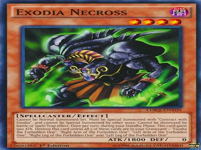 Exodia necross giúp người chơi tăng 500 điểm ATK