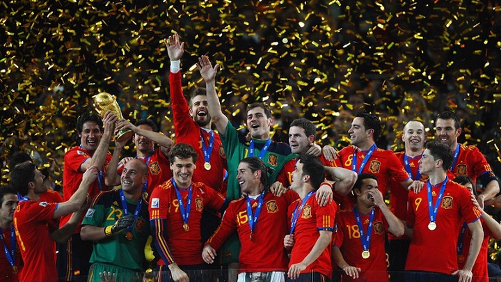 Trong lịch sử bóng đá đội bóng nào vô địch World Cup nhiều nhất? 1