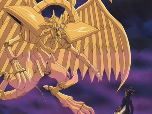 thần Winged Dragon of Ra trong bài yugioh thần