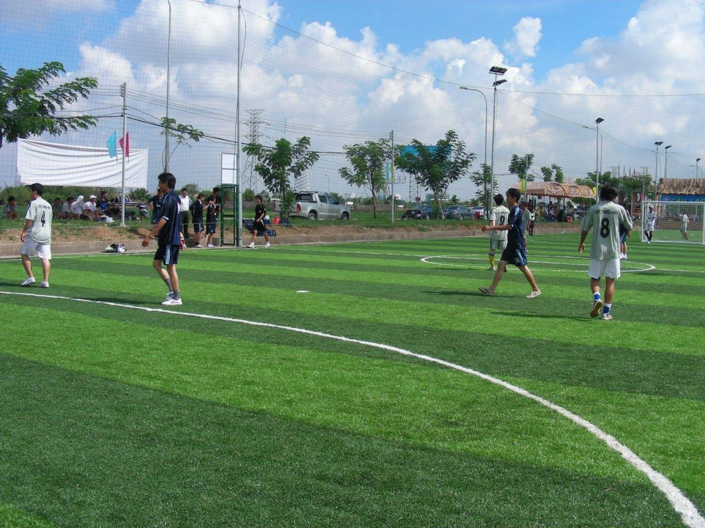 Sân bóng đá Bách Việt – Sân bóng chất lượng khu vực Cầu Giấy 1