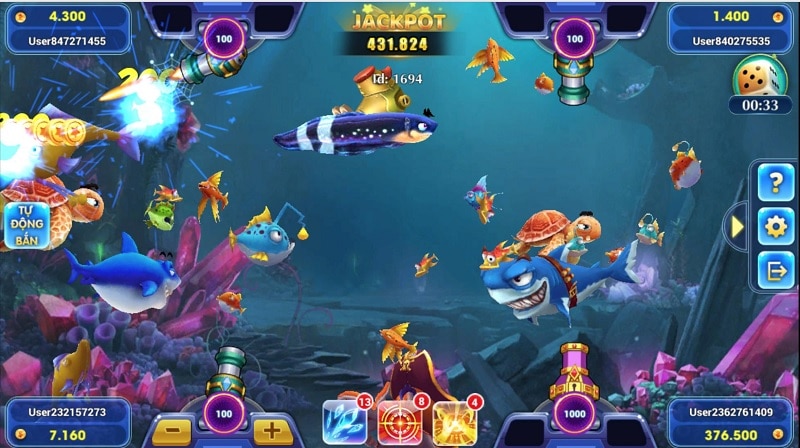 Bắn cá 3D | Tải Game Bắn Cá Siêu Phẩm Cho iOS/Android/APK 28