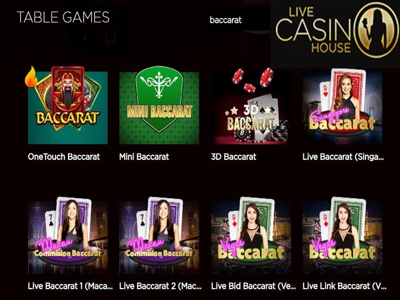 Live casino house - Đánh giá chi tiết, Link vào cá cược mới nhất 2021 4