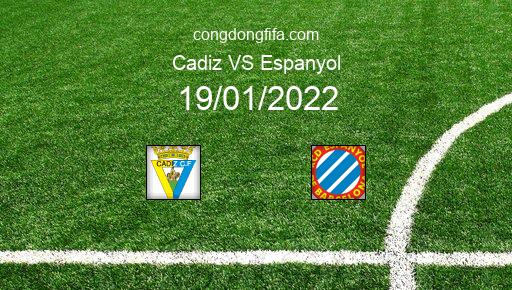 Soi kèo Cadiz vs Espanyol, 19/01/2022 – La Liga - Tây Ban Nha 21-22 1