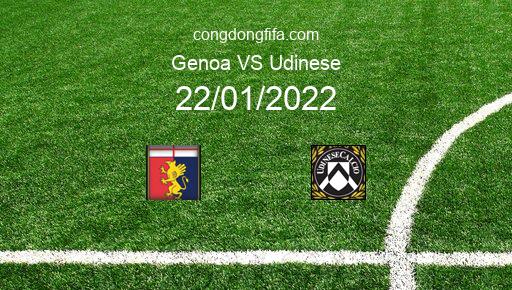 Soi kèo Genoa vs Udinese, 22/01/2022 – SERIE A - ITALY 21-22 1