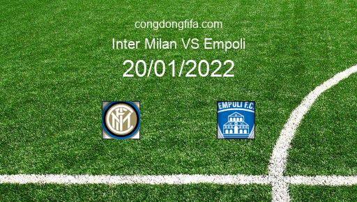 Soi kèo Inter Milan vs Empoli, 20/01/2022 – COPPA ITALIA - Ý 21-22 1