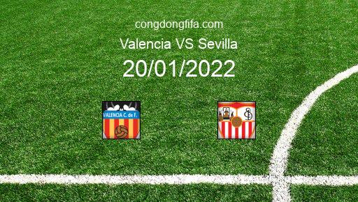 Soi kèo Valencia vs Sevilla, 20/01/2022 – LA LIGA - TÂY BAN NHA 21-22 1