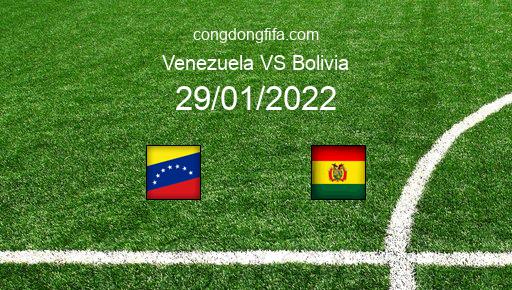 Soi kèo Venezuela vs Bolivia, 05h00 29/01/2022 – VÒNG LOẠI WORLDCUP 2022 - KHU VỰC NAM MỸ 1