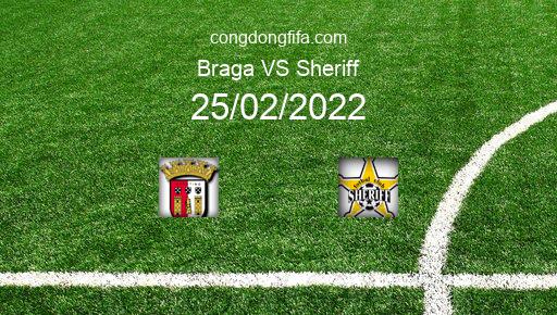 Soi kèo Braga vs Sheriff, 03h00 25/02/2022 – EUROPA LEAGUE 21-22 1