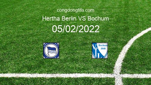 Soi kèo Hertha Berlin vs Bochum, 02h30 05/02/2022 – BUNDESLIGA - ĐỨC 21-22 1