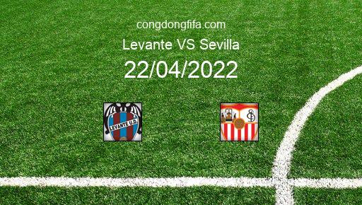 Soi kèo Levante vs Sevilla, 00h00 22/04/2022 – LA LIGA - TÂY BAN NHA 21-22 1