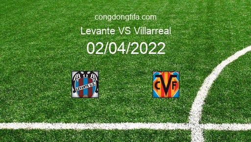 Soi kèo Levante vs Villarreal, 21h15 02/04/2022 – LA LIGA - TÂY BAN NHA 21-22 1