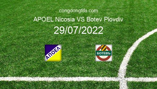 Soi kèo APOEL Nicosia vs Botev Plovdiv, 00h00 29/07/2022 – EUROPA CONFERENCE LEAGUE 22-23 1