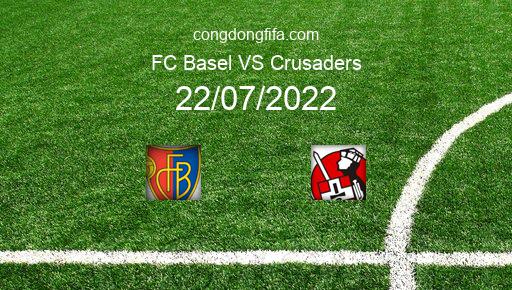 Soi kèo FC Basel vs Crusaders, 00h00 22/07/2022 – EUROPA CONFERENCE LEAGUE 22-23 1
