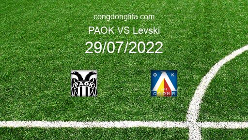 Soi kèo PAOK vs Levski, 00h30 29/07/2022 – EUROPA CONFERENCE LEAGUE 22-23 1