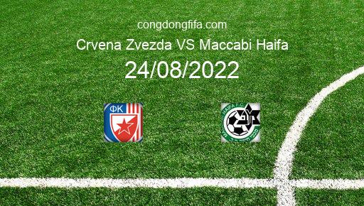 Soi kèo Crvena Zvezda vs Maccabi Haifa, 02h00 24/08/2022 – CHAMPIONS LEAGUE 22-23 1