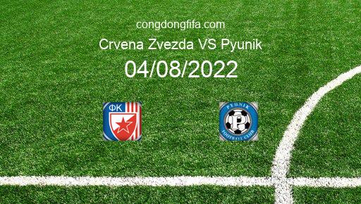 Soi kèo Crvena Zvezda vs Pyunik, 01h45 04/08/2022 – CHAMPIONS LEAGUE 22-23 1