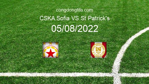 Soi kèo CSKA Sofia vs St Patrick's, 00h00 05/08/2022 – EUROPA CONFERENCE LEAGUE 22-23 1