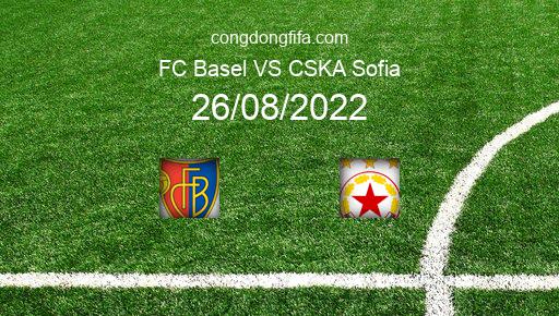 Soi kèo FC Basel vs CSKA Sofia, 00h00 26/08/2022 – EUROPA CONFERENCE LEAGUE 22-23 1