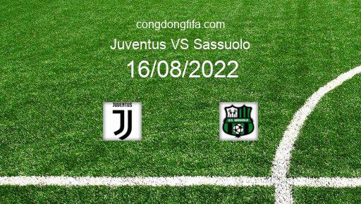 Soi kèo Juventus vs Sassuolo, 01h45 16/08/2022 – SERIE A - ITALY 22-23 1