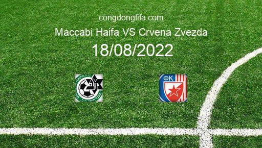 Soi kèo Maccabi Haifa vs Crvena Zvezda, 02h00 18/08/2022 – CHAMPIONS LEAGUE 22-23 1