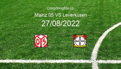 Soi kèo Mainz 05 vs Leverkusen, 20h30 27/08/2022 – BUNDESLIGA - ĐỨC 22-23 105