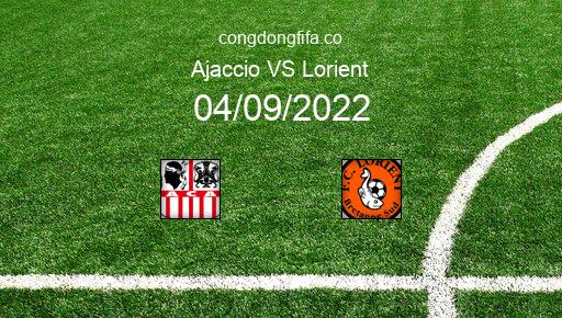 Soi kèo Ajaccio vs Lorient, 20h00 04/09/2022 – LIGUE 1 - PHÁP 22-23 1