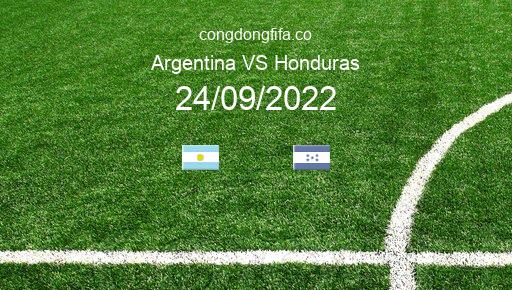 Soi kèo Argentina vs Honduras, 07h00 24/09/2022 – GIAO HỮU QUỐC TẾ 2022 1