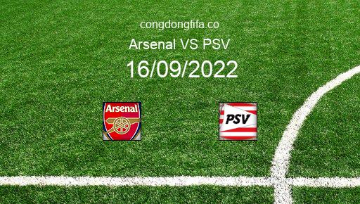 Soi kèo Arsenal vs PSV, 02h00 16/09/2022 – EUROPA LEAGUE 22-23 1