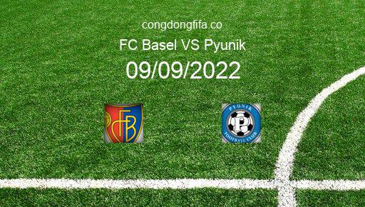 Soi kèo FC Basel vs Pyunik, 02h00 09/09/2022 – EUROPA CONFERENCE LEAGUE 22-23 1