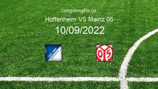 Soi kèo Hoffenheim vs Mainz 05, 20h30 10/09/2022 – BUNDESLIGA - ĐỨC 22-23 1