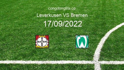 Soi kèo Leverkusen vs Bremen, 20h30 17/09/2022 – BUNDESLIGA - ĐỨC 22-23 1