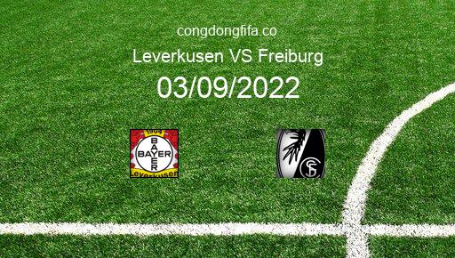 Soi kèo Leverkusen vs Freiburg, 20h30 03/09/2022 – BUNDESLIGA - ĐỨC 22-23 1