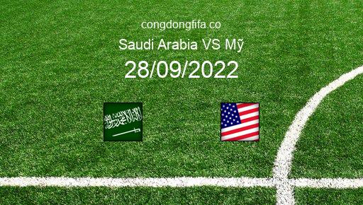Soi kèo Saudi Arabia vs Mỹ, 01h00 28/09/2022 – GIAO HỮU QUỐC TẾ 2022 1
