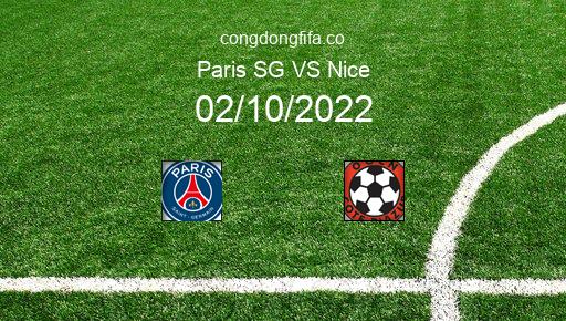 Soi kèo Paris SG vs Nice, 02h00 02/10/2022 – LIGUE 1 - PHÁP 22-23 1