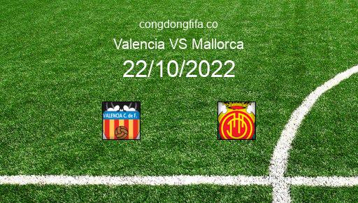 Soi kèo Valencia vs Mallorca, 23h30 22/10/2022 – LA LIGA - TÂY BAN NHA 22-23 1