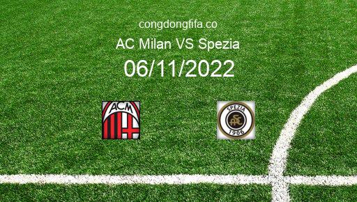 Soi kèo AC Milan vs Spezia, 02h45 06/11/2022 – SERIE A - ITALY 22-23 1