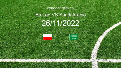 Soi kèo Ba Lan vs Saudi Arabia, 20h00 26/11/2022 – WORLD CUP 2022 1