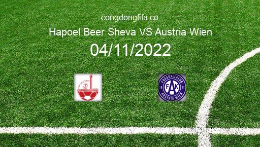 Soi kèo Hapoel Beer Sheva vs Austria Wien, 03h00 04/11/2022 – EUROPA CONFERENCE LEAGUE 22-23 1