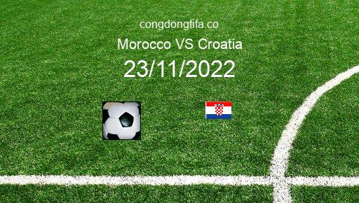 Soi kèo Morocco vs Croatia, 17h00 23/11/2022 – WORLD CUP 2022 1