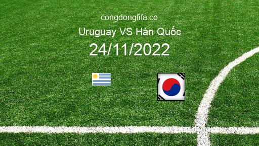 Soi kèo Uruguay vs Hàn Quốc, 20h00 24/11/2022 – WORLD CUP 2022 1