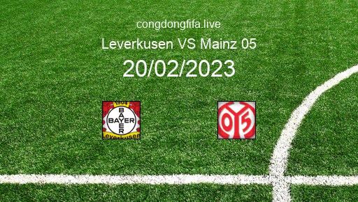 Soi kèo Leverkusen vs Mainz 05, 01h30 20/02/2023 – BUNDESLIGA - ĐỨC 22-23 1