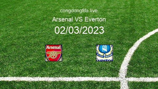 Soi kèo Arsenal vs Everton, 02h45 02/03/2023 – PREMIER LEAGUE - ANH 22-23 1