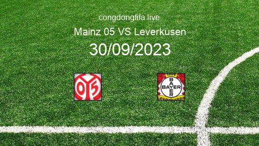 Soi kèo Mainz 05 vs Leverkusen, 20h30 30/09/2023 – BUNDESLIGA - ĐỨC 23-24 1