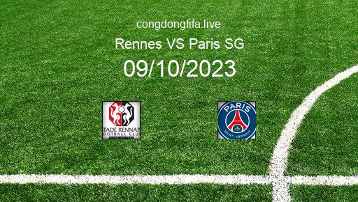 Soi kèo Rennes vs Paris SG, 01h45 09/10/2023 – LIGUE 1 - PHÁP 23-24 10