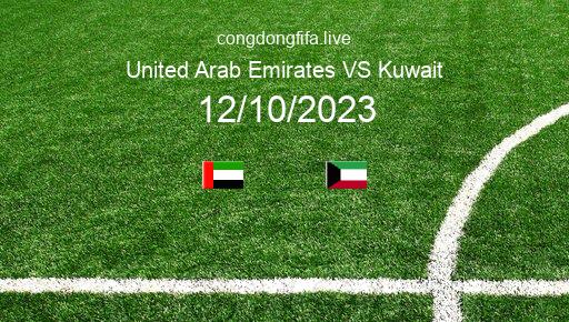 Soi kèo United Arab Emirates vs Kuwait, 23h00 12/10/2023 – GIAO HỮU QUỐC TẾ 2023 26